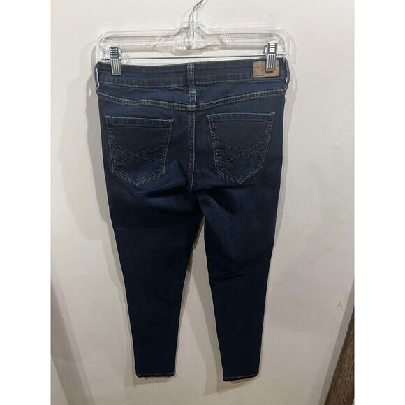 Aeropostale Jeans Womens 6 Jegging Blue High Rise Dark Wash Casual Stretch Denim - Picture 2 of 8